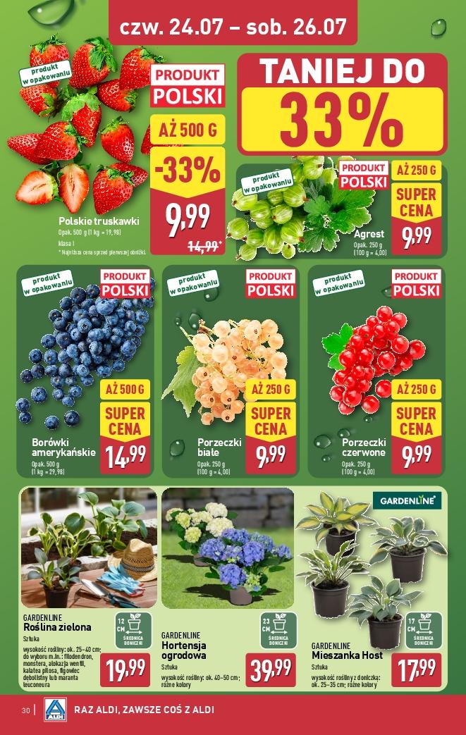 Gazetka promocyjna ALDI do 26/07/2025 str.30