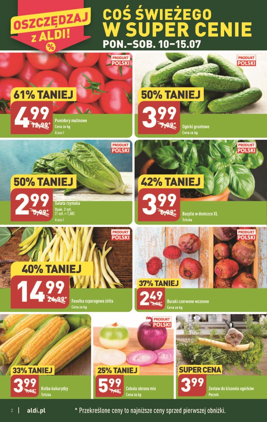 Gazetka promocyjna ALDI do 15/07/2023 str.2