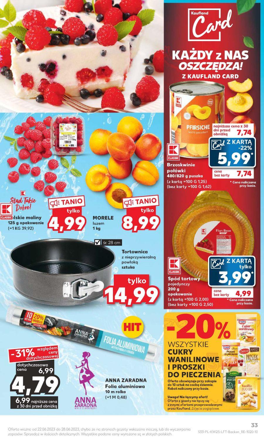 Gazetka promocyjna Kaufland do 28/06/2023 str.33