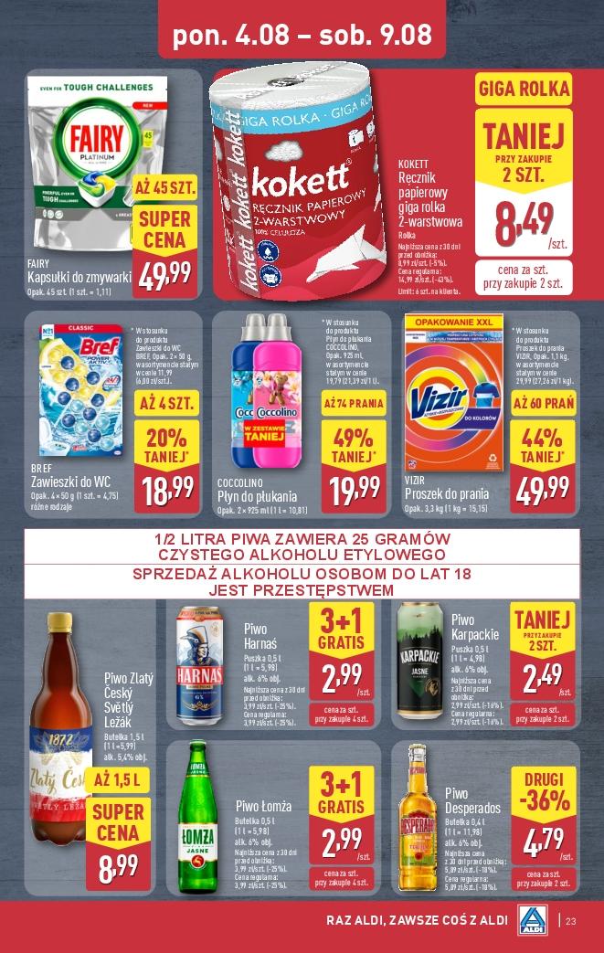 Gazetka promocyjna ALDI do 09/08/2025 str.23