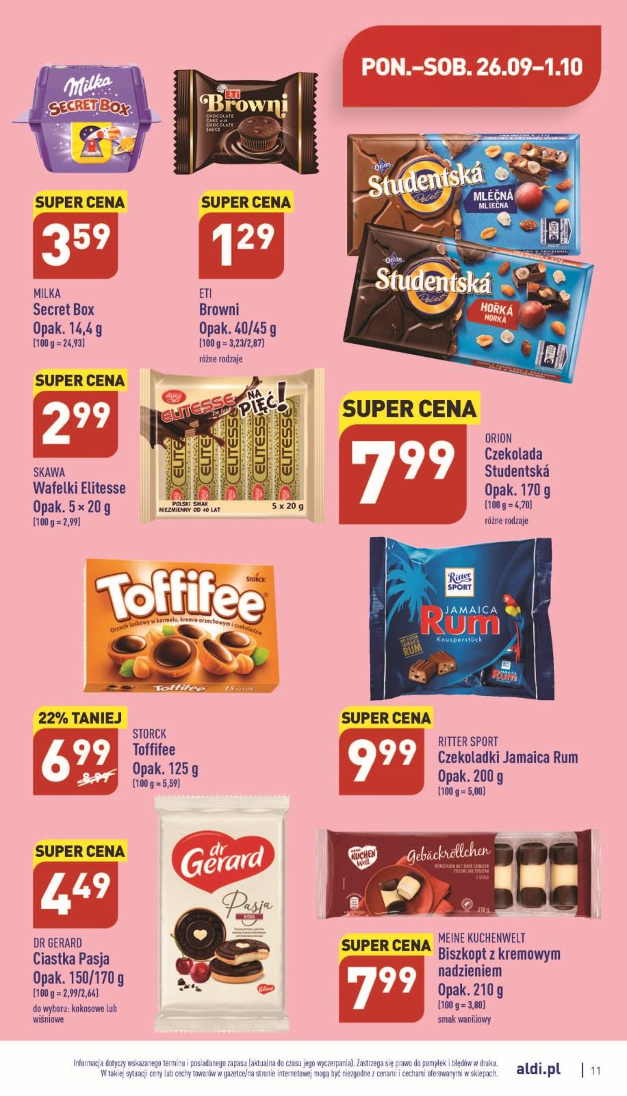 Gazetka promocyjna ALDI do 01/10/2022 str.11