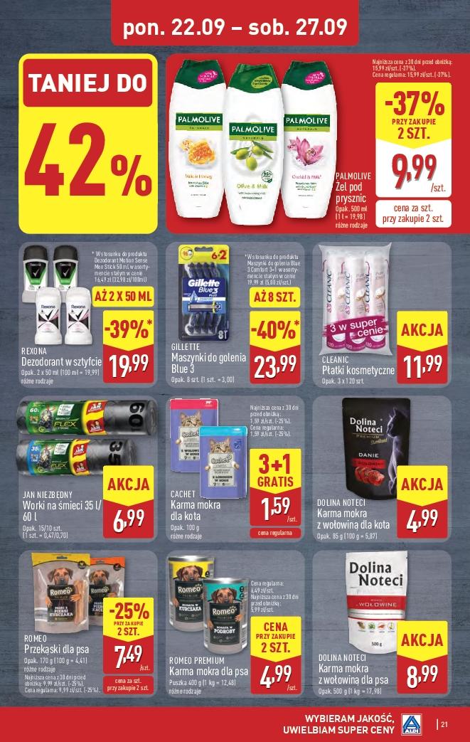 Gazetka promocyjna ALDI do 27/09/2025 str.21