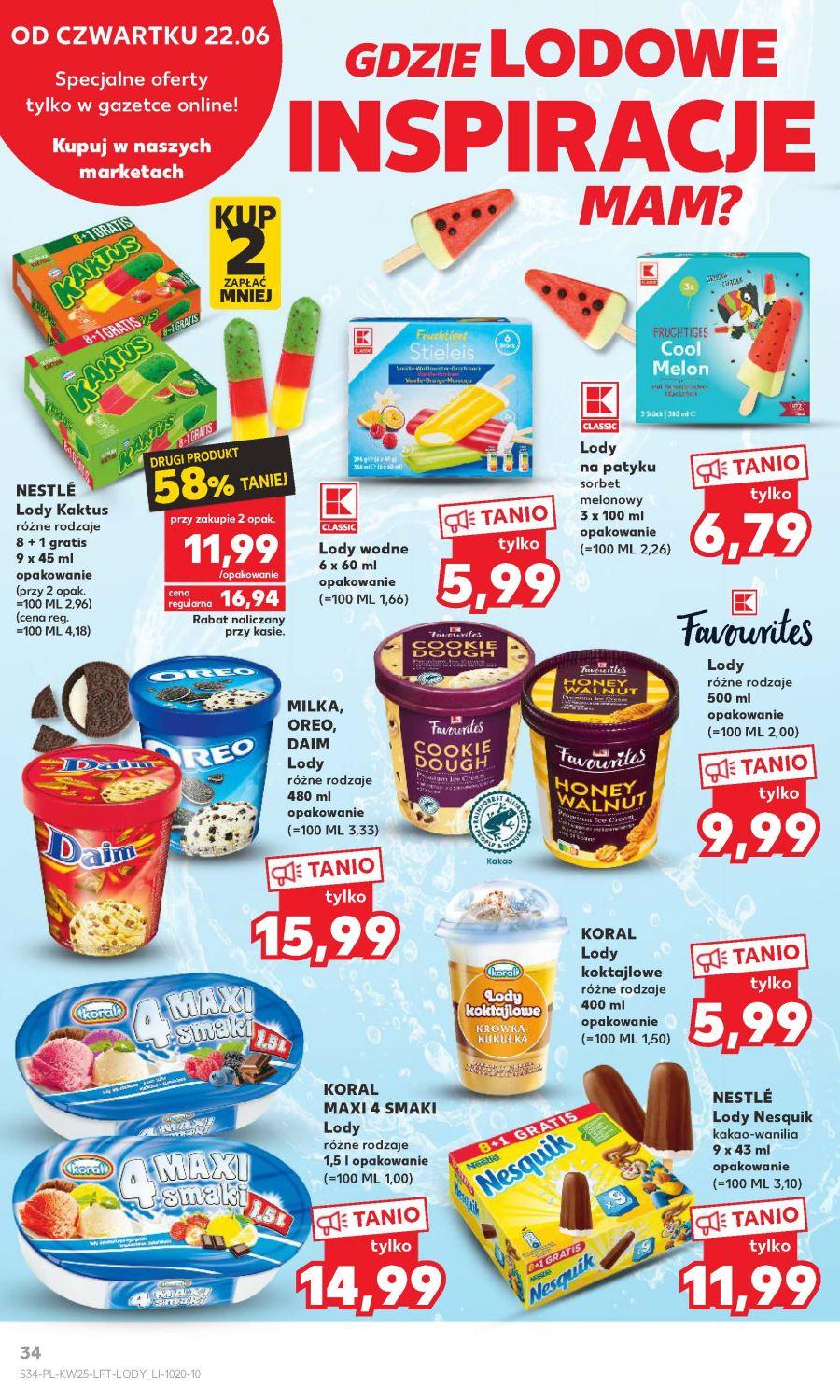 Gazetka promocyjna Kaufland do 28/06/2023 str.34