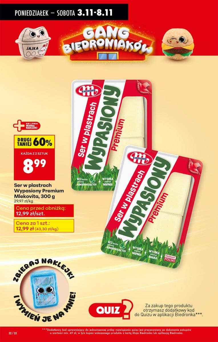 Gazetka promocyjna Biedronka do 08/11/2025 str.32