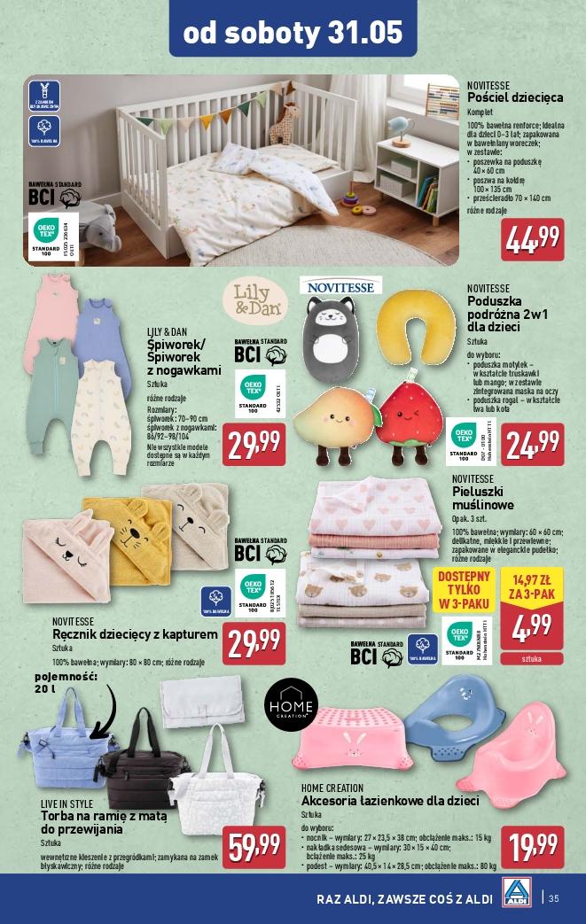 Gazetka promocyjna ALDI do 31/05/2025 str.35