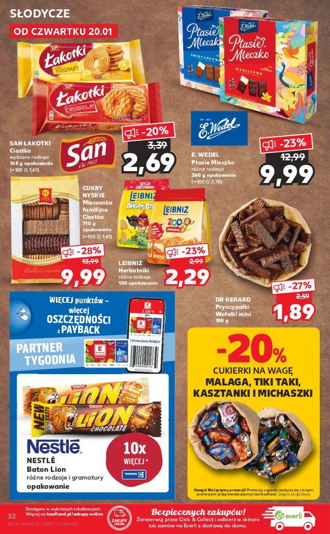 Gazetka promocyjna Kaufland do 26/01/2022 str.32