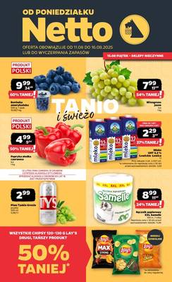 Netto gazetka - od 11/08/2025 do 16/08/2025
