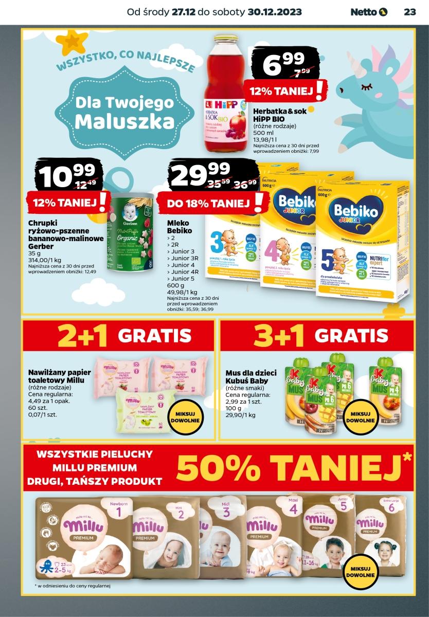 Gazetka promocyjna Netto do 30/12/2023 str.23