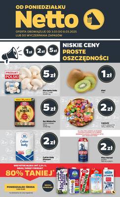 Netto od poniedziałku 