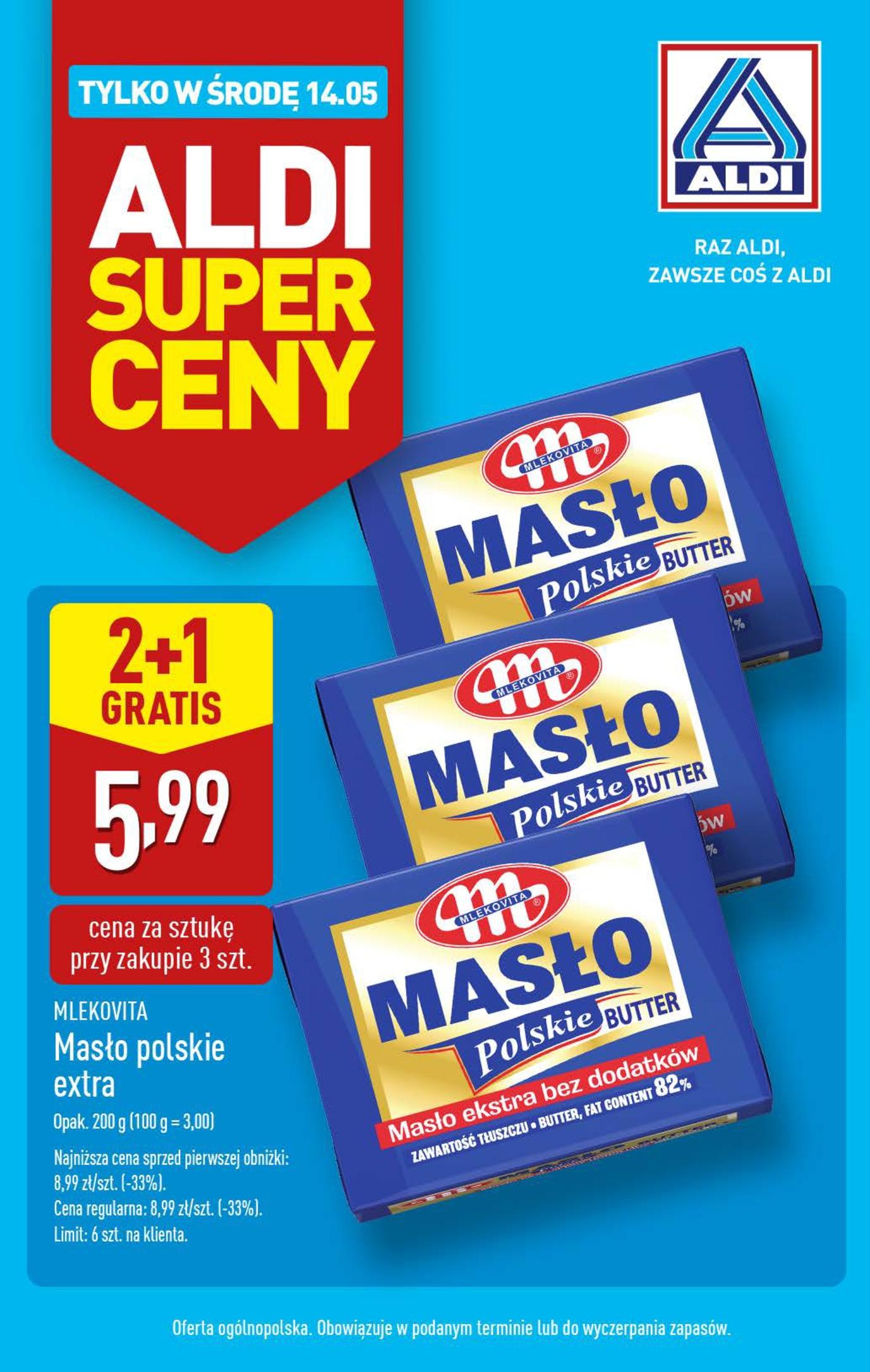 Gazetka promocyjna ALDI do 14/05/2025 str.1