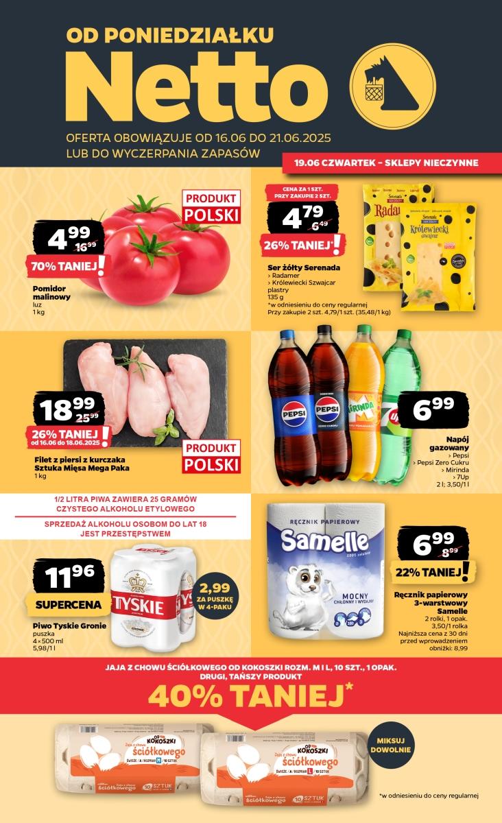 Gazetka promocyjna Netto do 21/06/2025 str.1