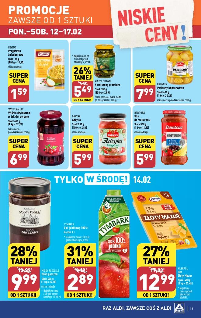 Gazetka Promocyjna I Reklamowa ALDI, "Aldi Katalog 12.02.2024 ", Od 12 ...