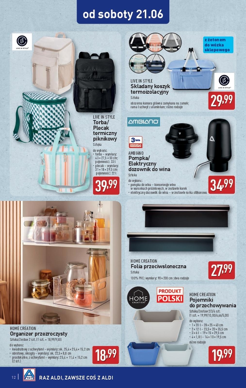 Gazetka promocyjna ALDI do 21/06/2025 str.12