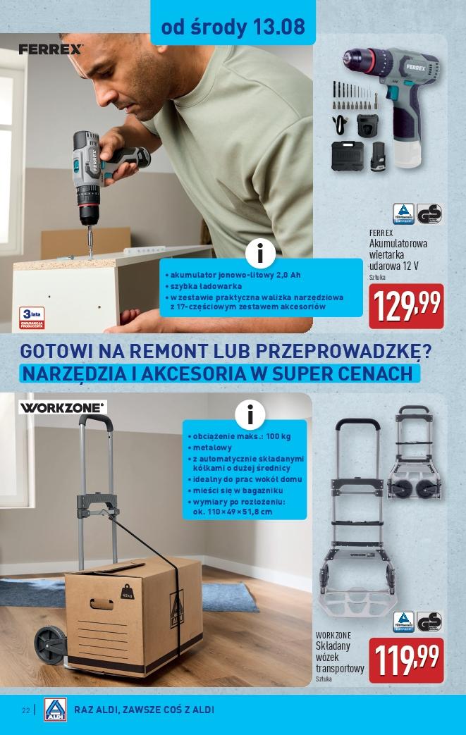 Gazetka promocyjna ALDI do 16/08/2025 str.22
