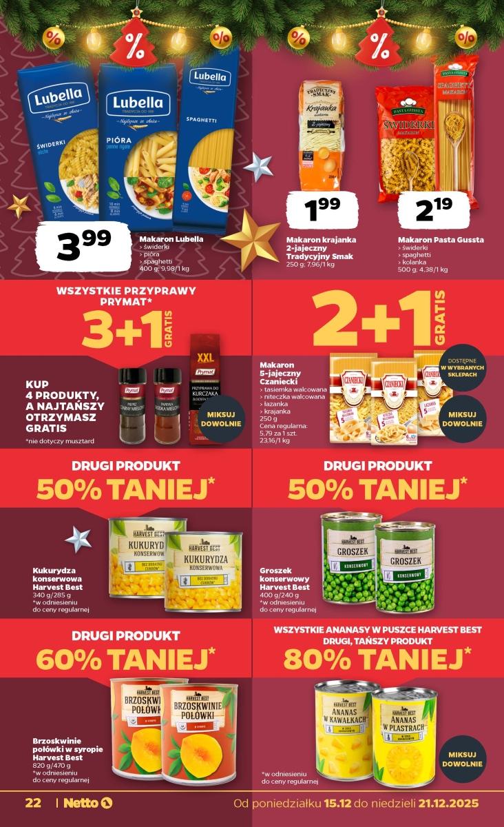 Gazetka promocyjna Netto do 21/12/2025 str.22