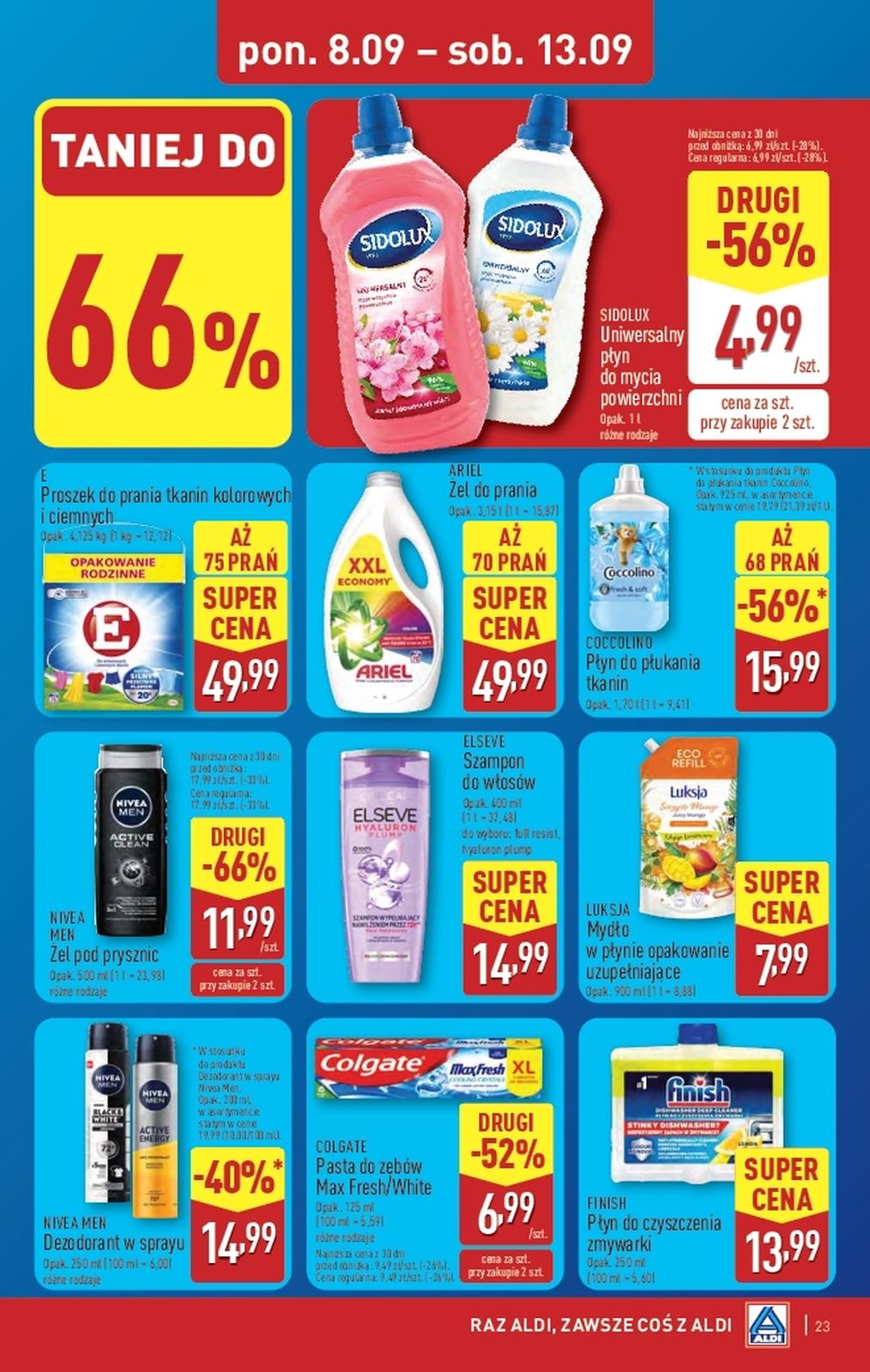 Gazetka promocyjna ALDI do 13/09/2025 str.23