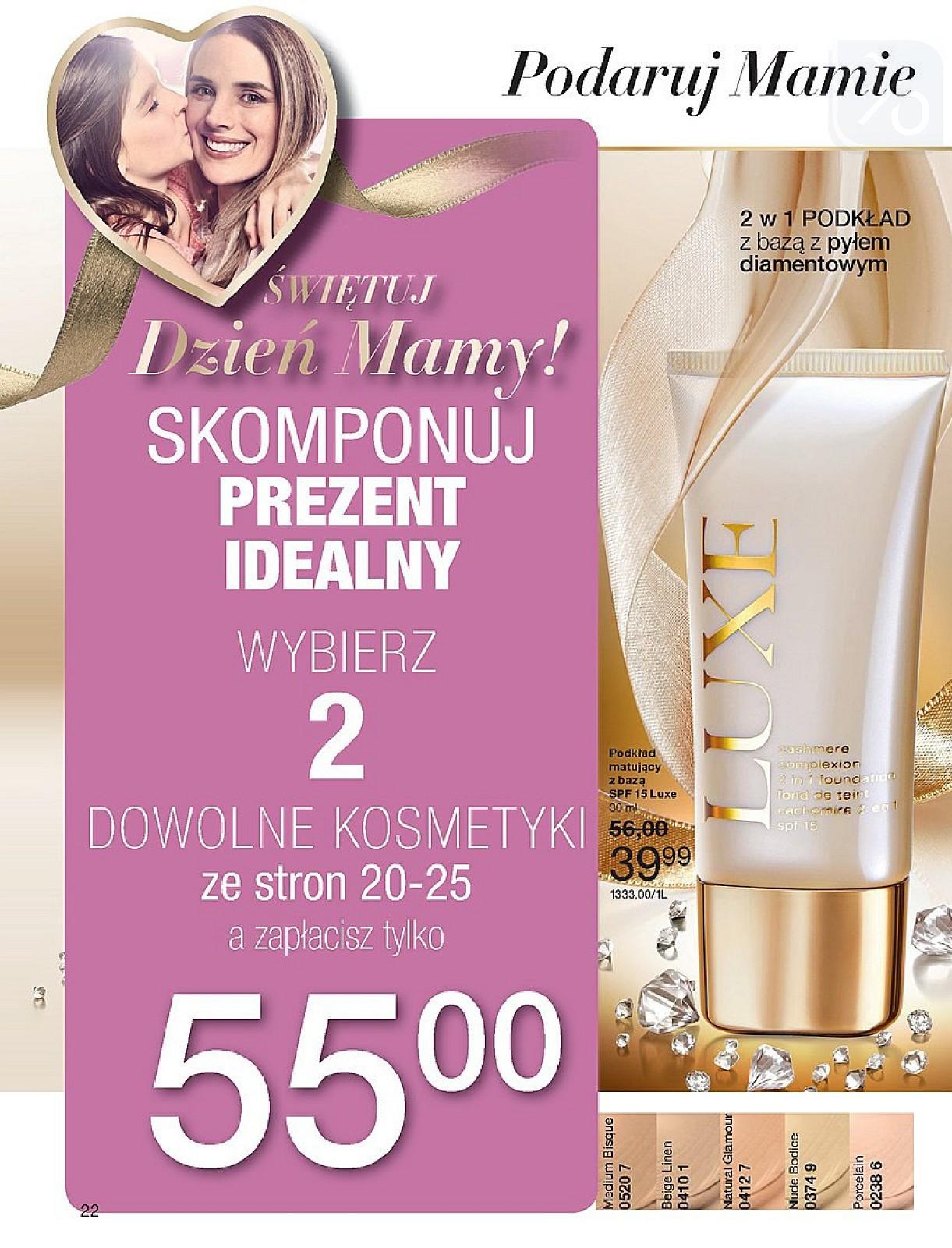 Gazetka promocyjna Avon do 23/05/2018 str.22