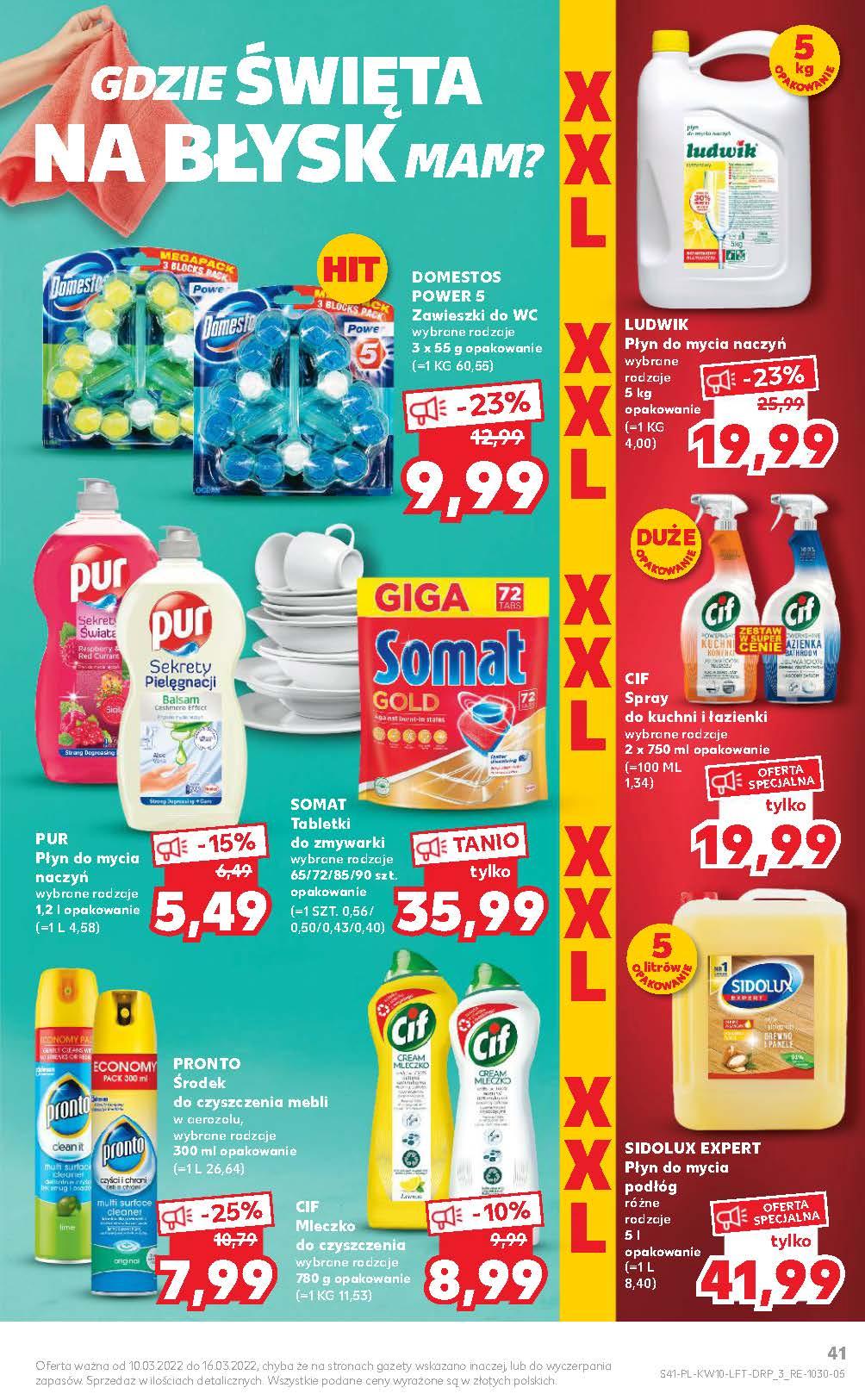 Gazetka promocyjna Kaufland do 16/03/2022 str.41