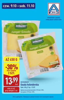 Aldi promocje od czwartku