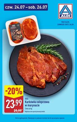 Aldi od czwartku 