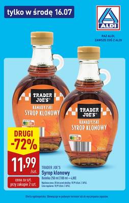 Aldi w środę 
