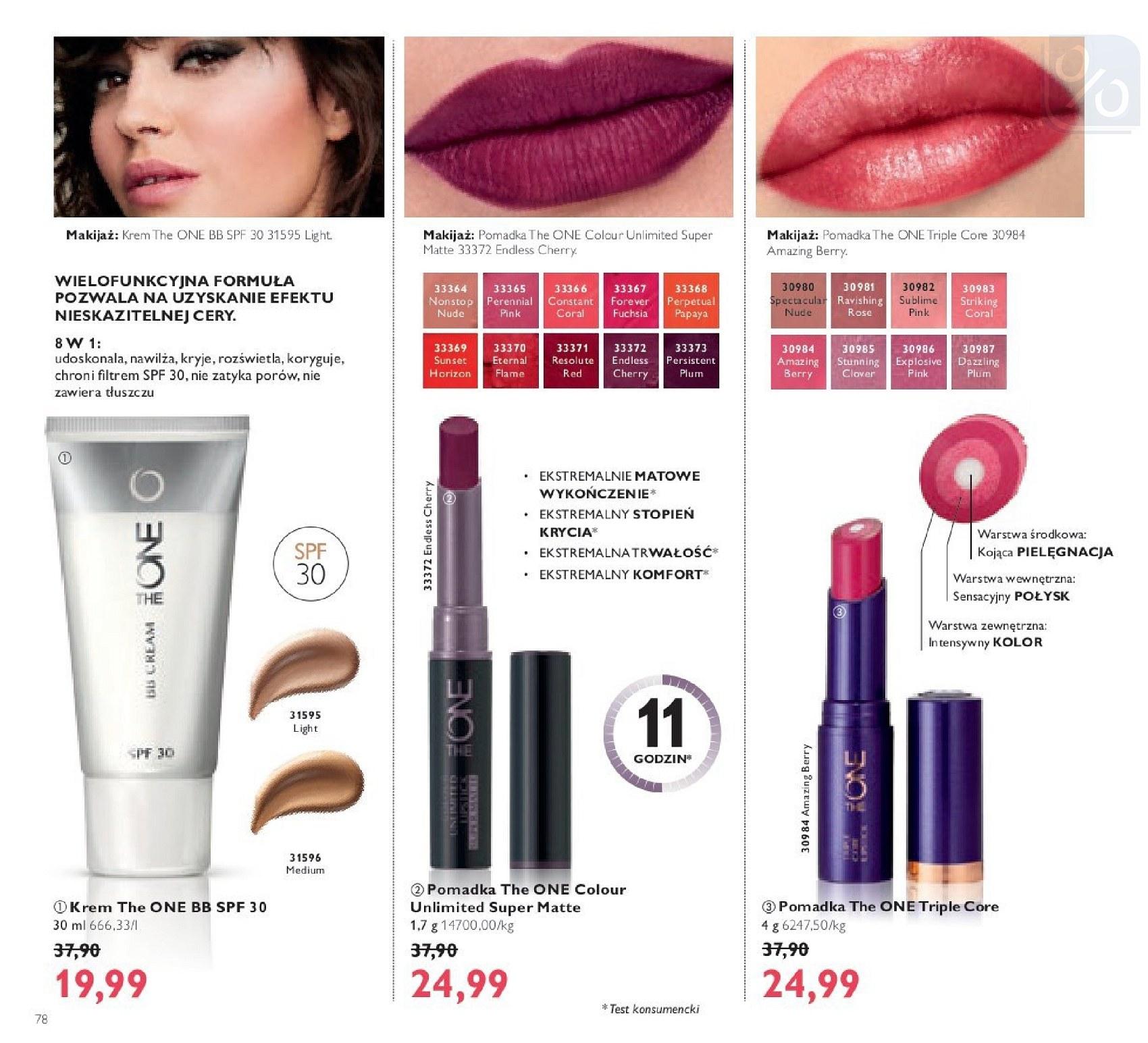 Gazetka promocyjna Oriflame do 11/06/2018 str.78