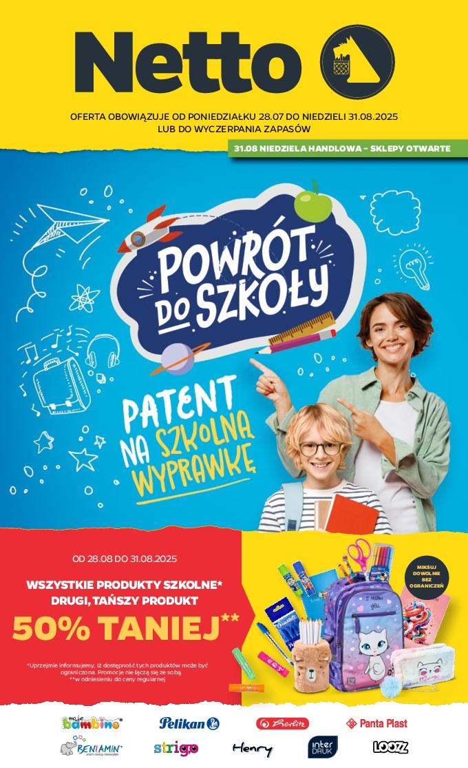 Gazetka promocyjna Netto do 31/08/2025 str.1