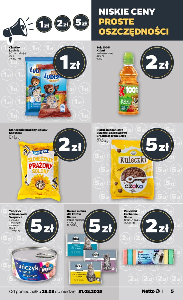 Gazetka promocyjna Netto do 31/08/2025 str.5