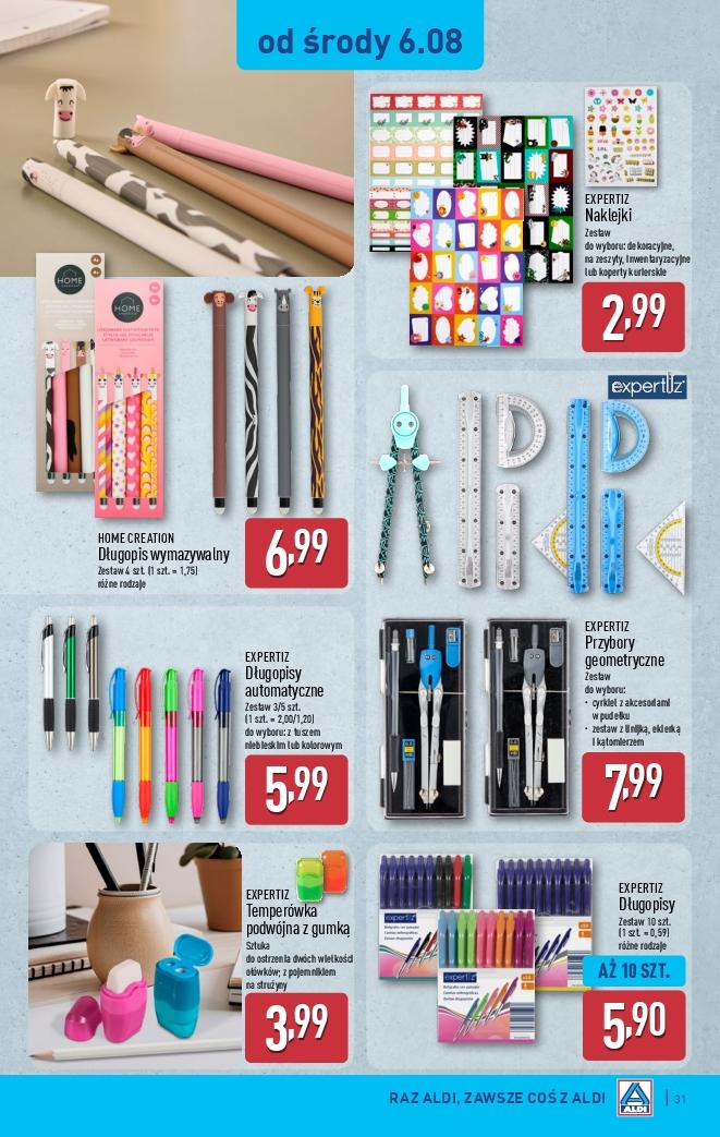 Gazetka promocyjna ALDI do 09/08/2025 str.31