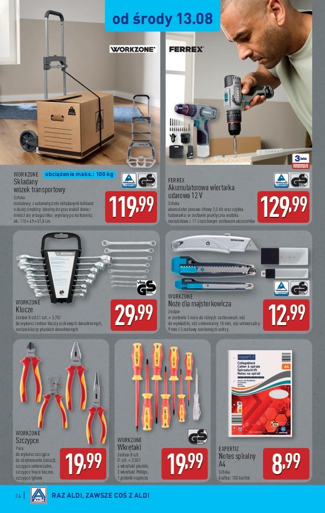 Gazetka promocyjna ALDI do 16/08/2025 str.24