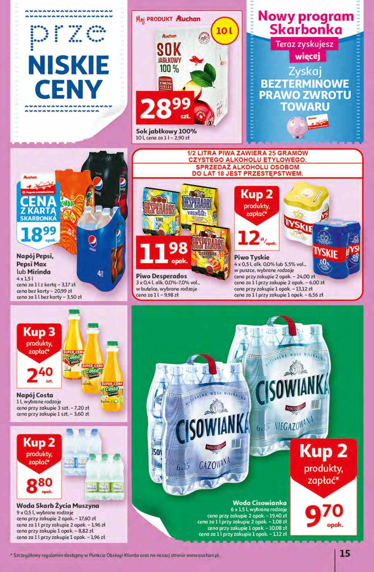 Gazetka promocyjna Auchan do 29/06/2022 str.15