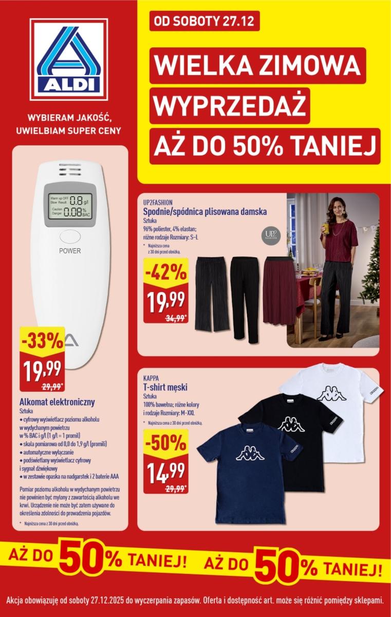 Gazetka promocyjna ALDI do 31/12/2025 str.1