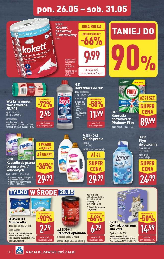 Gazetka promocyjna ALDI do 31/05/2025 str.22