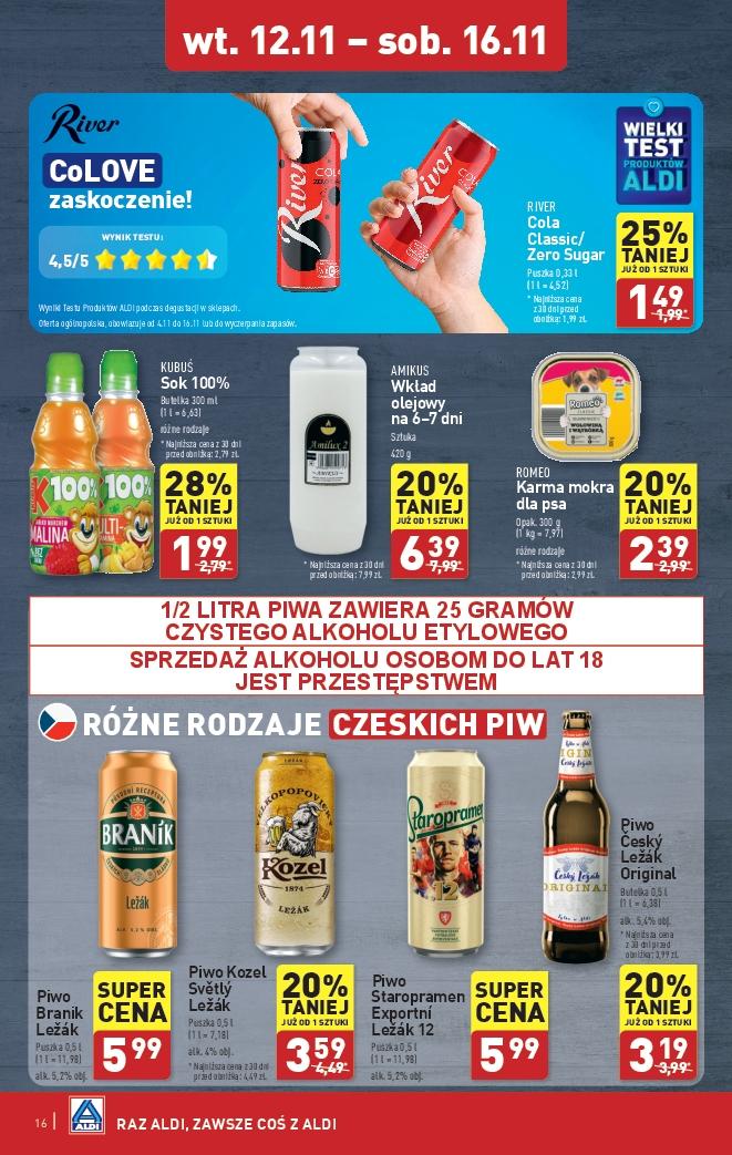 Gazetka promocyjna ALDI do 16/11/2024 str.16