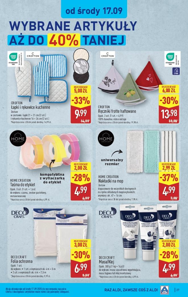 Gazetka promocyjna ALDI do 20/09/2025 str.27