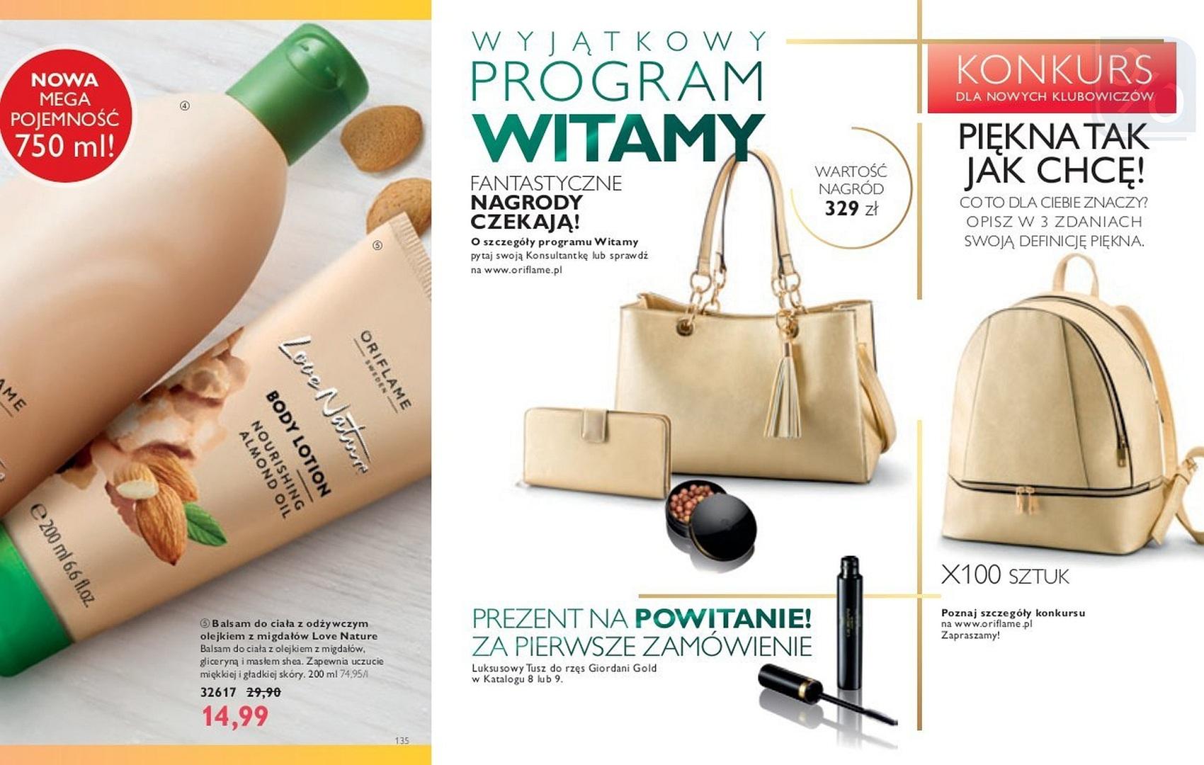 Gazetka promocyjna Oriflame do 11/06/2018 str.135