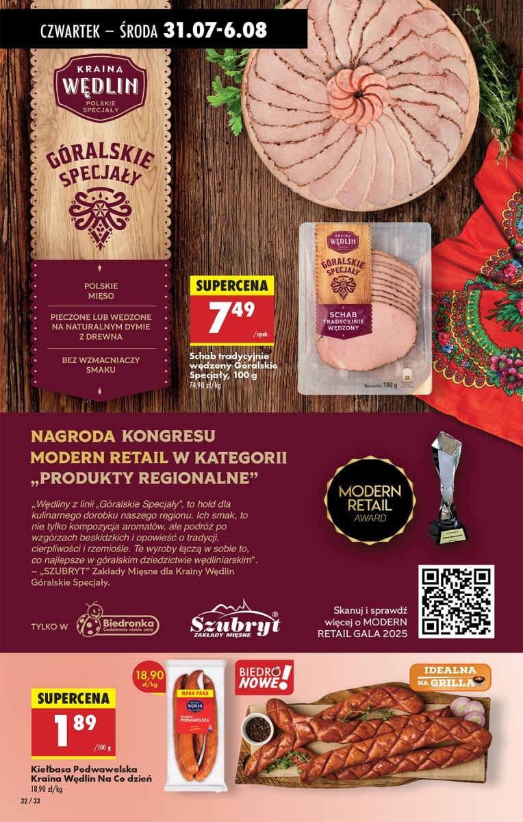Gazetka promocyjna Biedronka do 06/08/2025 str.33