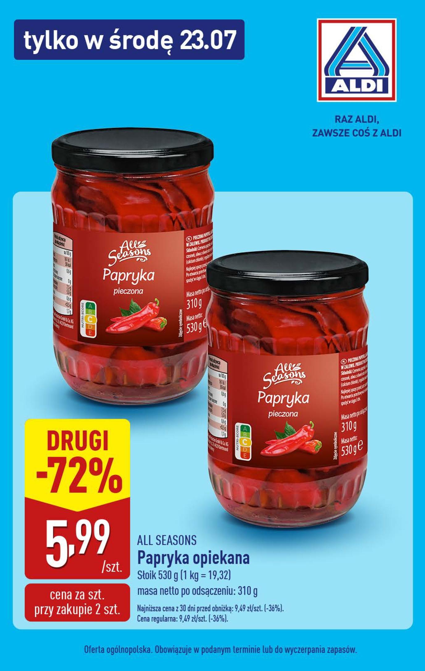 Gazetka promocyjna ALDI do 23/07/2025 str.1