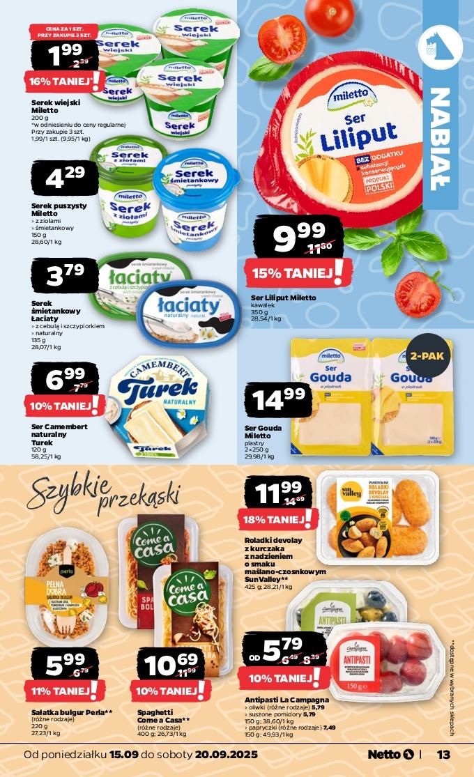 Gazetka promocyjna Netto do 20/09/2025 str.13
