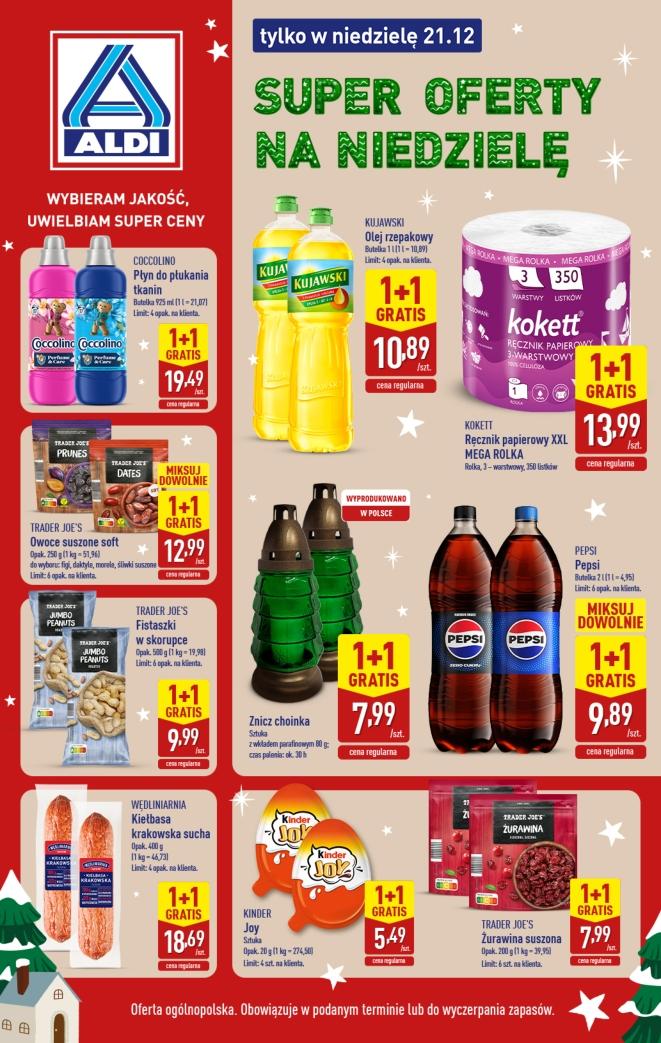 Gazetka promocyjna ALDI do 21/12/2025 str.1
