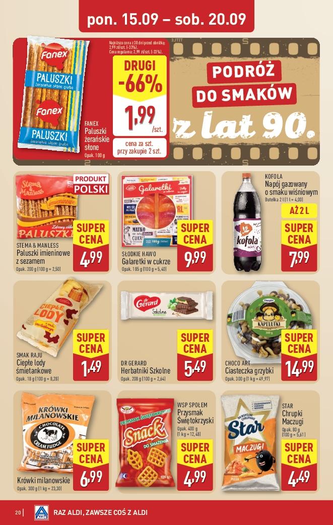 Gazetka promocyjna ALDI do 20/09/2025 str.20