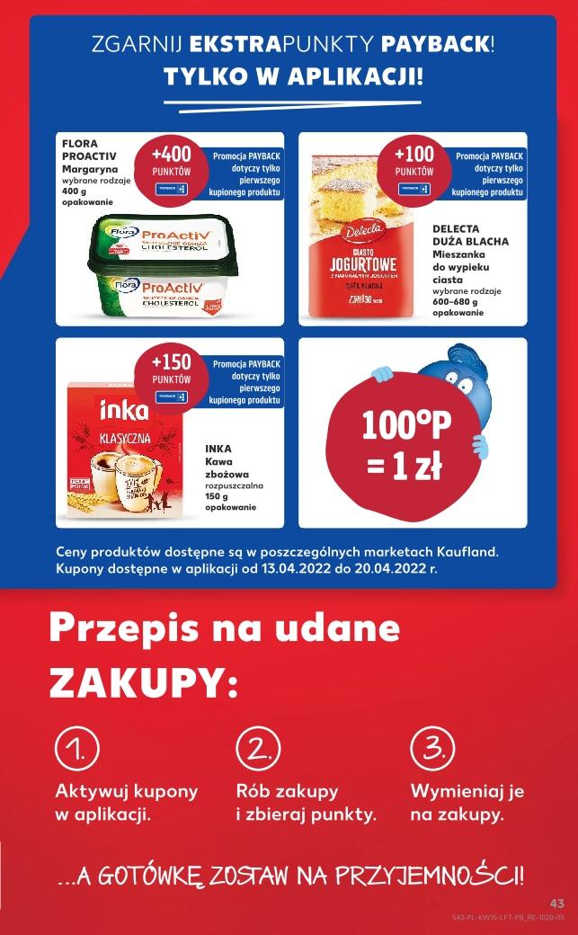 Gazetka promocyjna Kaufland do 20/04/2022 str.43