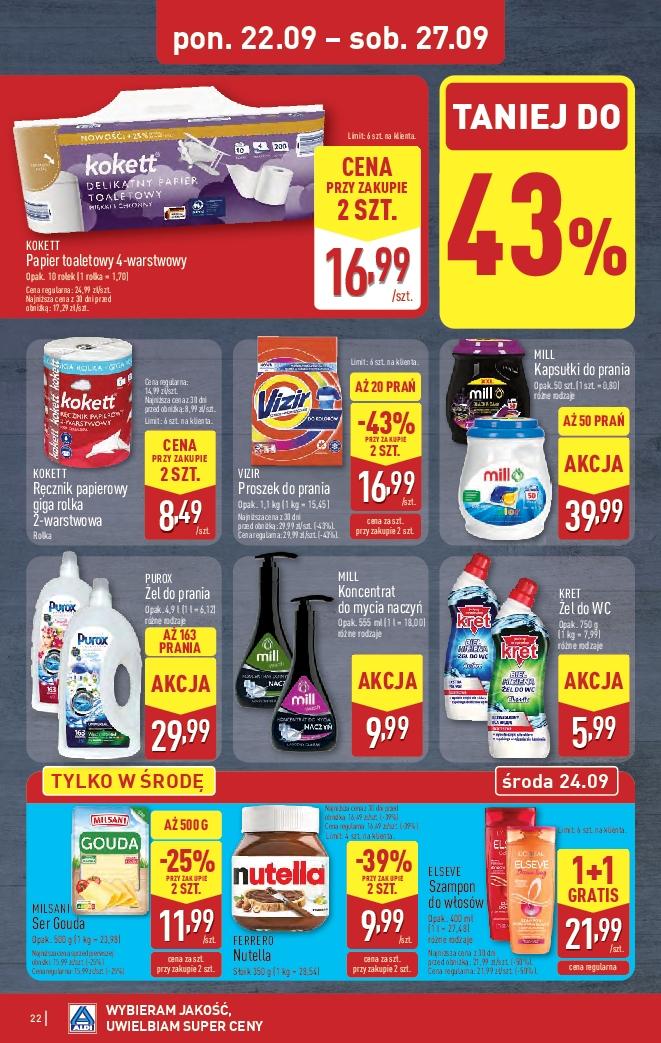 Gazetka promocyjna ALDI do 27/09/2025 str.22