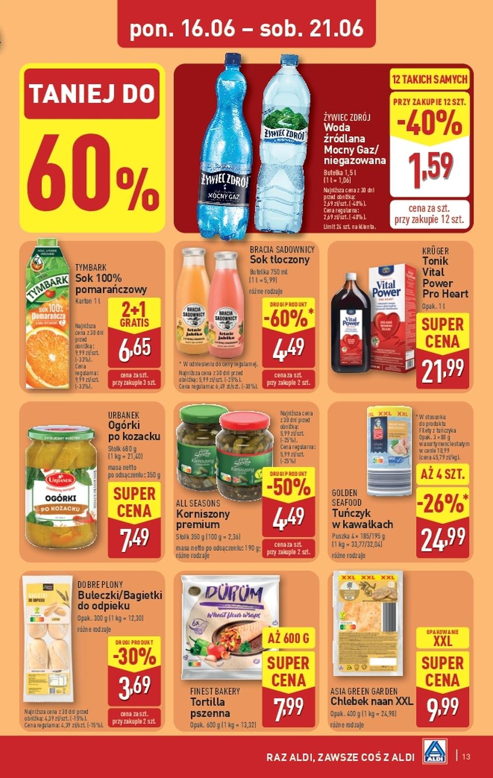 Gazetka promocyjna ALDI do 21/06/2025 str.13