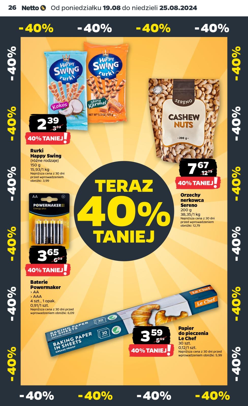 Gazetka promocyjna Netto do 25/08/2024 str.26