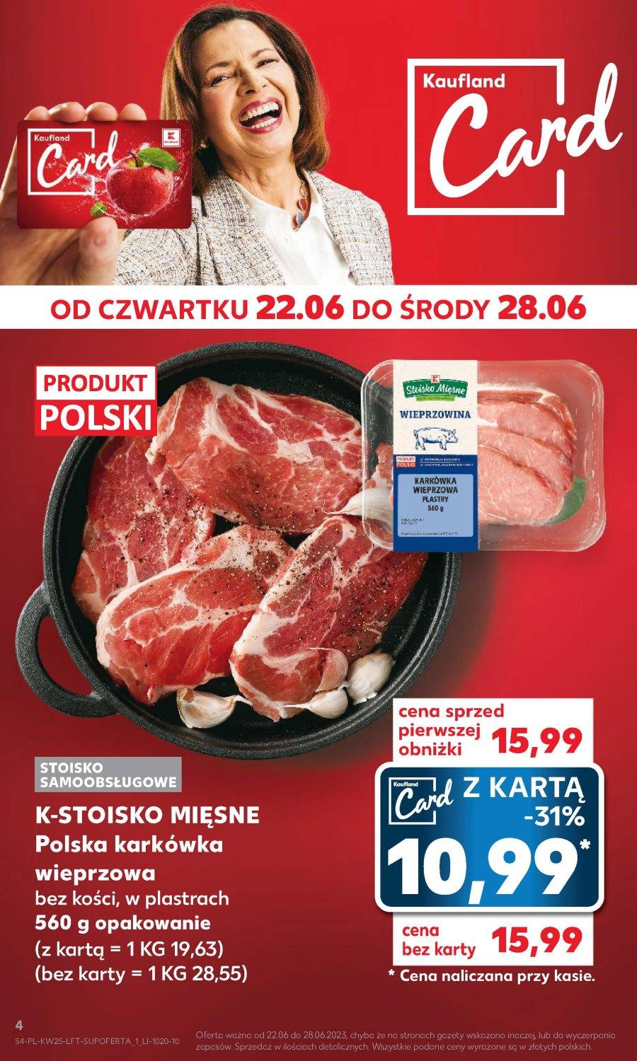 Gazetka promocyjna Kaufland do 28/06/2023 str.4