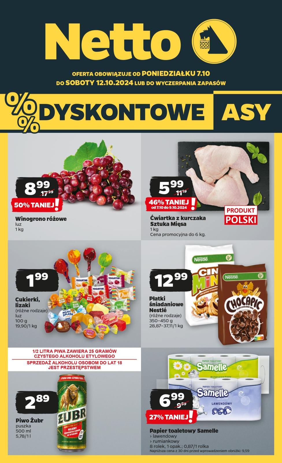 Gazetka promocyjna Netto do 12/10/2024 str.1