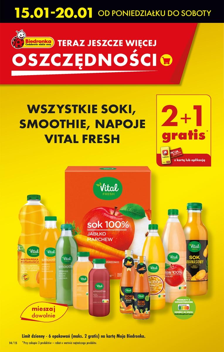 Gazetka promocyjna Biedronka do 20/01/2024 str.14