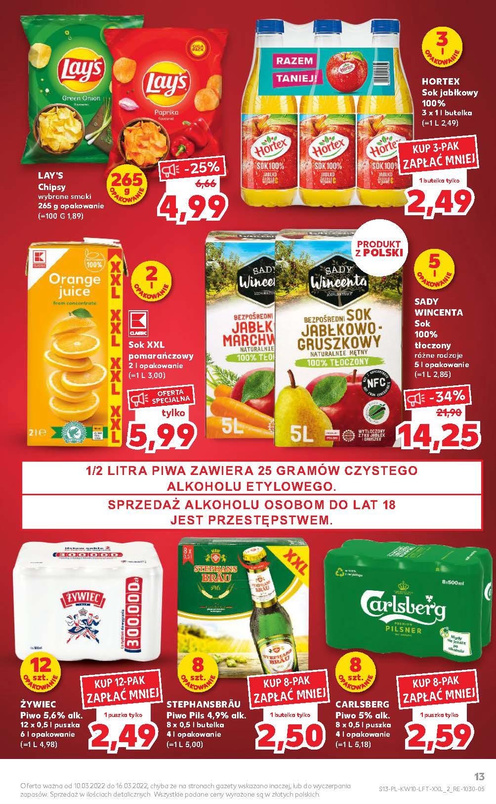 Gazetka promocyjna Kaufland do 16/03/2022 str.13