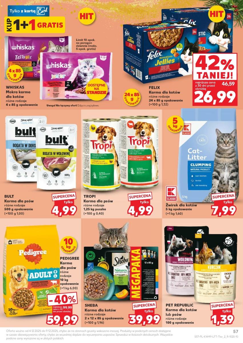 Gazetka promocyjna Kaufland do 09/12/2025 str.57